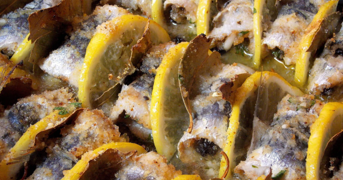Sarde a beccafico - Cucina palermitana